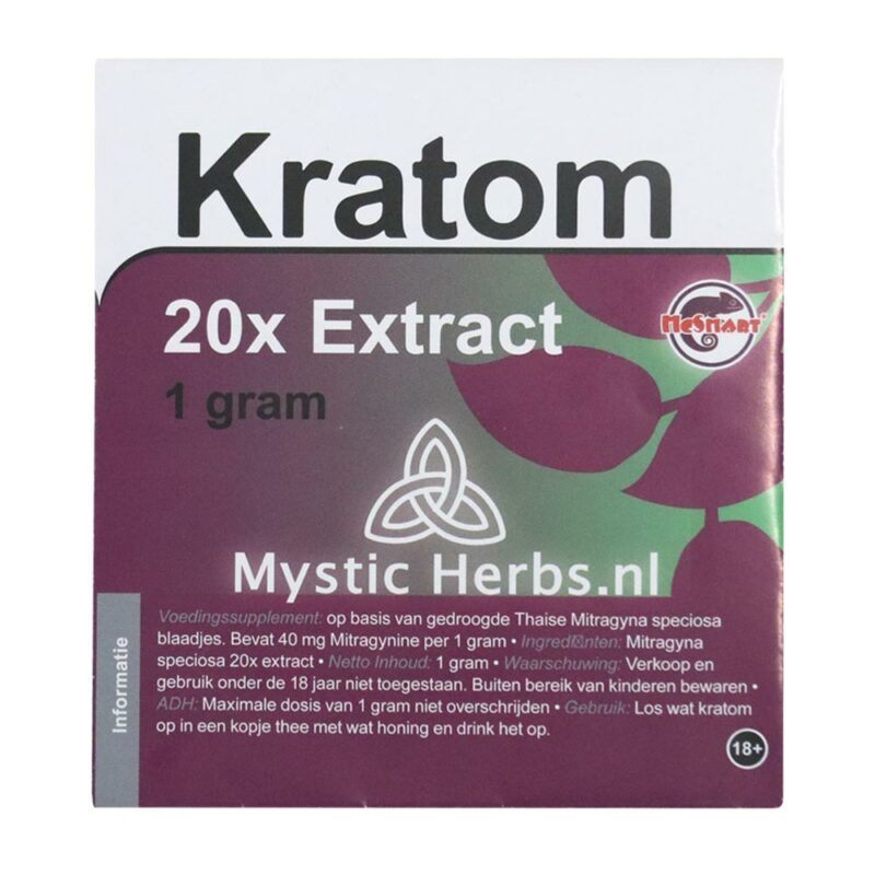 Kratom 20x extract - 1 gram