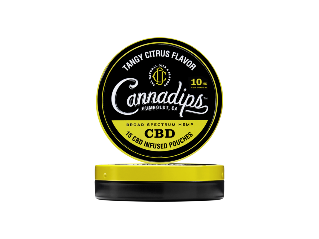 CannaDips Tangy Citrus Flavor 10 mg (CBD Snuss)