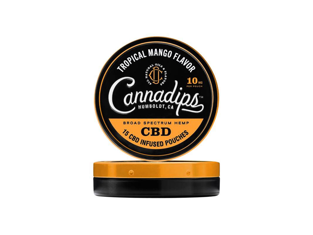 CannaDips Tropical Mango Flavor 10 mg (CBD Snuss)