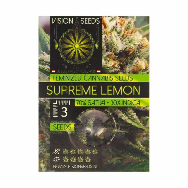 Supreme Lemon Seeds | Wietzaadjes Kopen
