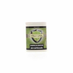 Maeng Da Kratom Zwart – 20 pcs