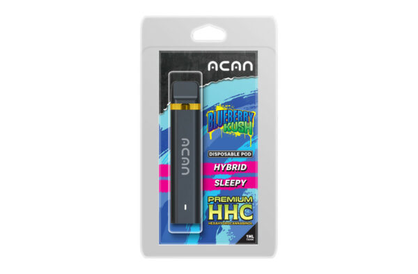 ACAN Blueberry Kush (Hybride) 1ml HHC Vape Kopen