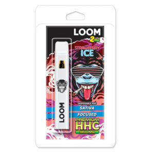 ACAN LOOM XL Strawberry Ice (Sativa) 2ml HHC Vape Kopen