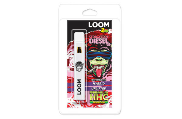 ACAN LOOM XL Strawberry Diesel (Hybrid) 2ml HHC Vape Kopen