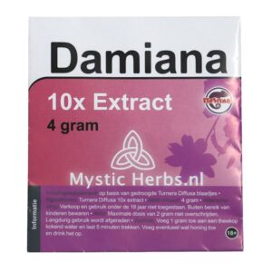 Damiana 10X Extract – 4 gram