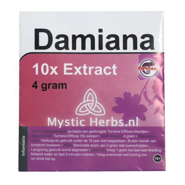 Damiana 10X Extract – 4 gram