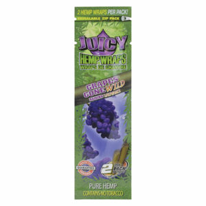 Juicy Jay’s Hempwraps Purple - Grapes (2pc)