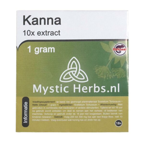Kanna 10x extract – 1 gram