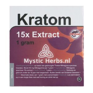 Kratom 15x extract - 1 gram