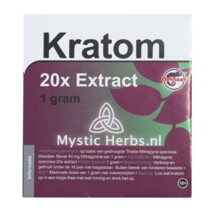 Kratom 20x extract - 1 gram