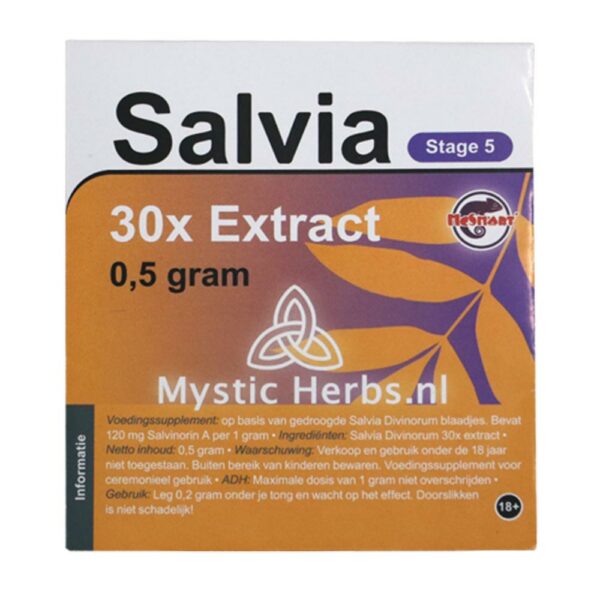 Salvia Mystic 30X Extract 0,5 gram