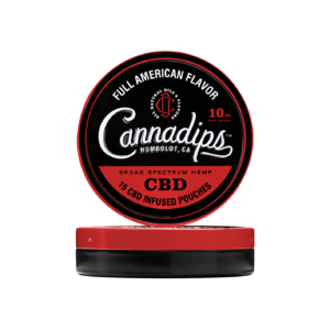 CannaDips Full American Flavor 10 mg CBD Snuss