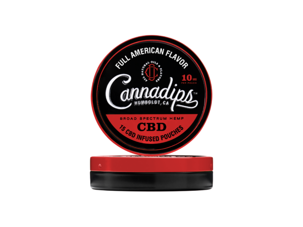 CannaDips Full American Flavor 10 mg CBD Snuss