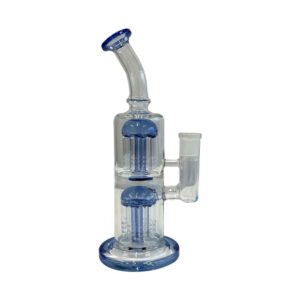 Bubbler Double Perculator Blue 22cm