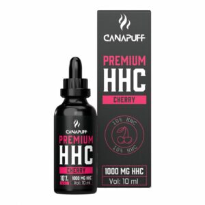 HHC Olie Cherry 10% - 10ml - 1000mg HHC - Cannapuff