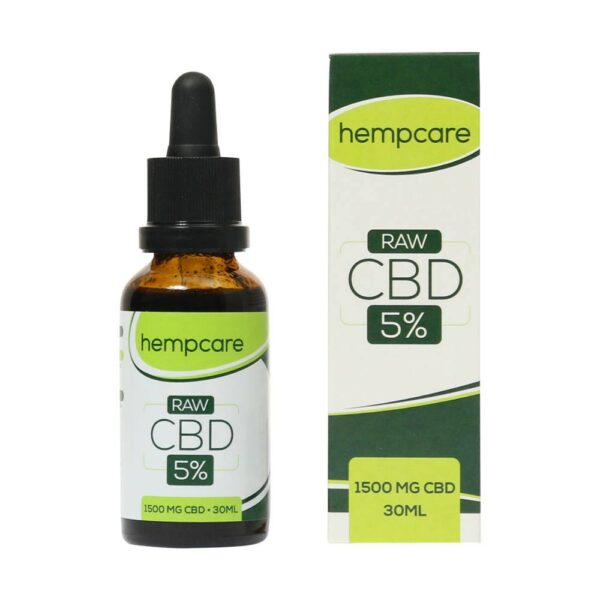 HempCare RAW 5 procent CBD - 30 ml