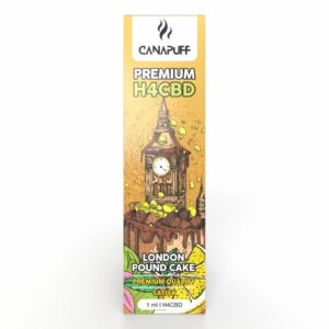 London Pound Cake 96% H4CBD Vape Kopen - CanaPuff