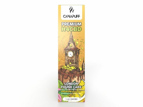 London Pound Cake 96% H4CBD Vape Kopen - CanaPuff
