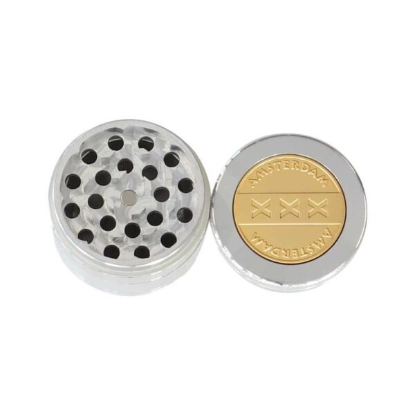 Metalen Grinder Amsterdam 4-Delig