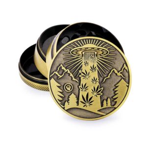 Metalen Grinder Ufo 4-Delig