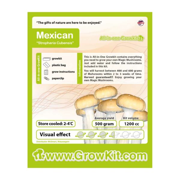 Mexican Paddo Growkit - 1200 cc