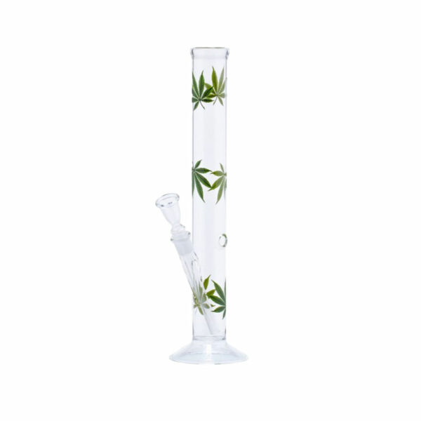 Multi Leaf Glass Bong