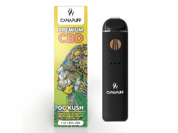 OG Kush 95% CBD Vape Kopen - CanaPuff