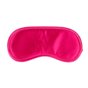 Roze Satijnen Oogmasker