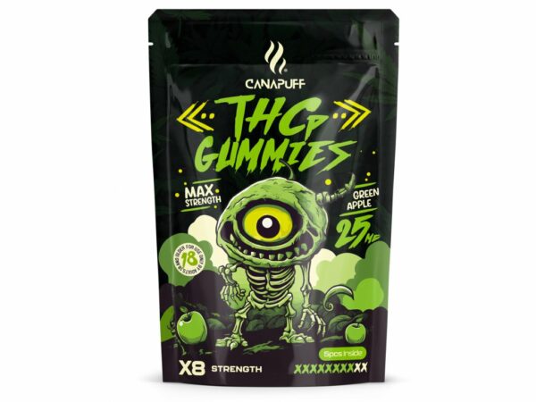 THCp Gummies - Green Apple