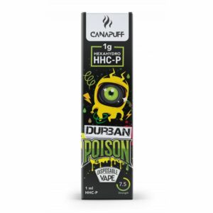 Durban Poison HHC-P Vape Kopen - CanaPuff Black