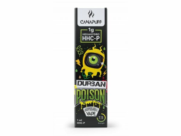 Durban Poison HHC-P Vape Kopen - CanaPuff Black