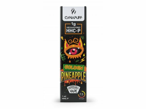 Golden Pineapple HHC-P Vape Kopen - CanaPuff Black