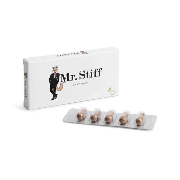 Mr. Stiff Stay Hard Caps - 5 stuks