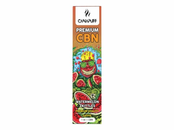 Watermelon Zkittles 89% CBN Vape Kopen - CanaPuff