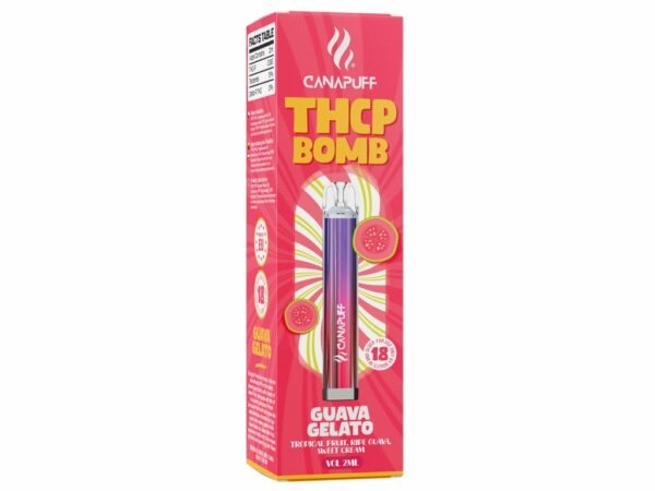 Guava Gelato THCp BOMB 2ml Vape Kopen - CanaPuff