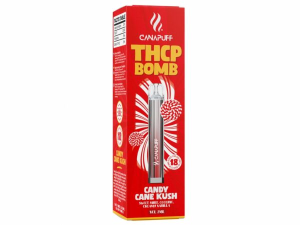 Candy Cane Kush THCp BOMB 2ml Vape Kopen - CanaPuff