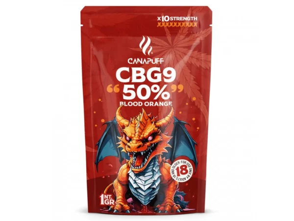 Blood Orange 50% CBG9 Wiet (Flowers) - CanaPuff