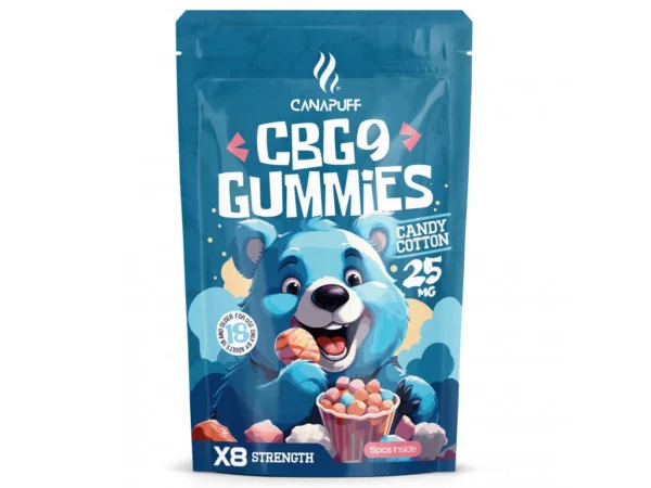 CBG9 Gummies - Candy Cotton