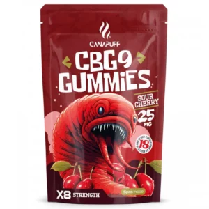 CBG9 Gummies - Sour Cherry