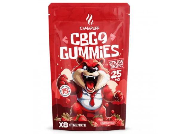 CBG9 Gummies - Strawberry