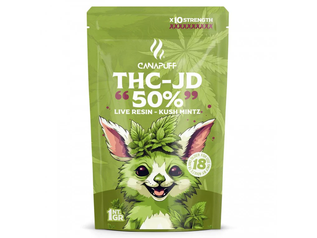 Kush Mintz 50% THC-JD Wiet (Flowers) - CanaPuff