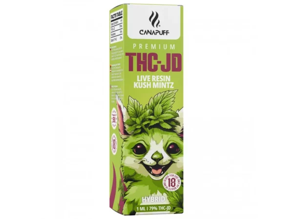 Kush Mintz 79% THC-JD Vape Kopen - CanaPuff