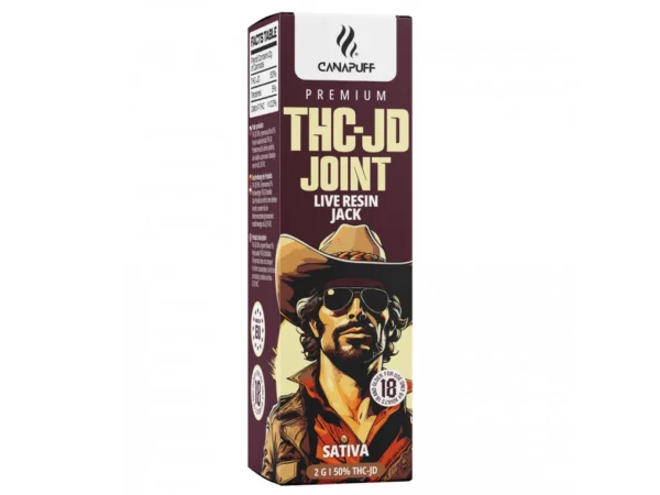 Live Resin Jack 2g 50% THC-JD Joint Kopen - CanaPuff