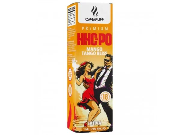 Mango Tango Bliss 79% HHC-PO Vape Kopen - CanaPuff