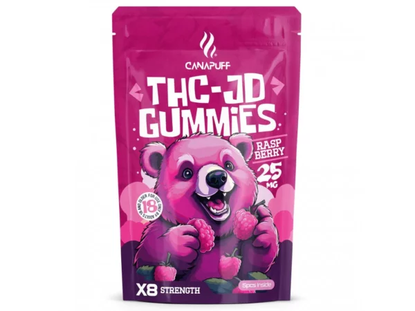 THC-JD - Gummies Raspberry