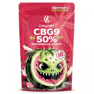 Watermelon Mojito 50% CBG9 Wiet (Flowers) - CanaPuff
