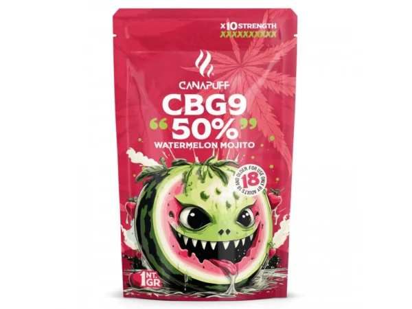 Watermelon Mojito 50% CBG9 Wiet (Flowers) - CanaPuff