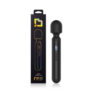 BLAQ - Digital Wand Vibrator - Black Kopen
