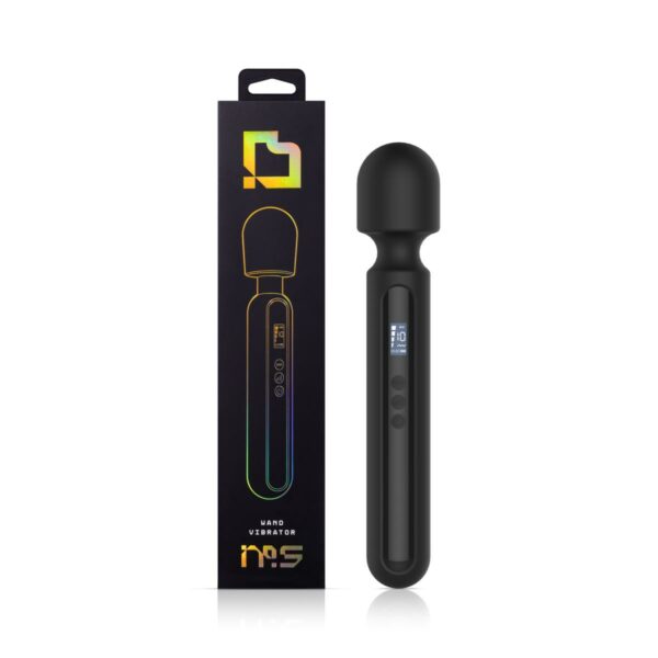 BLAQ - Digital Wand Vibrator - Black Kopen