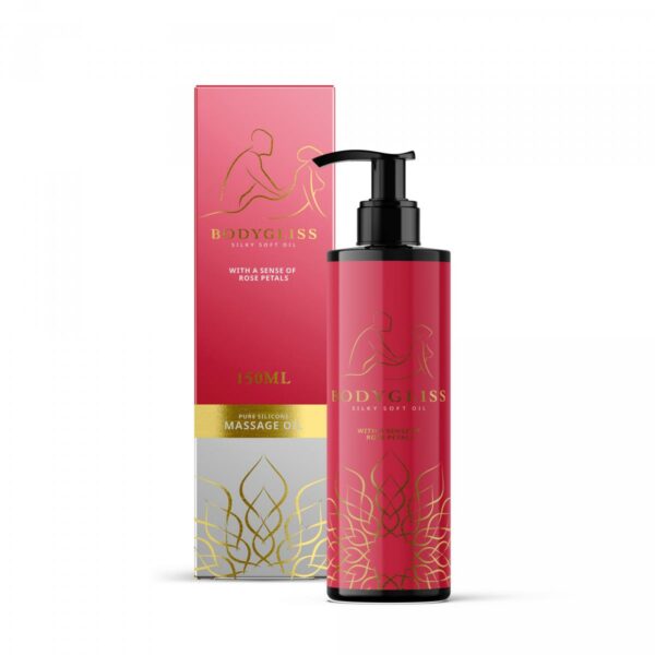 BodyGliss - Massage Oil And Lubricant in 1 Rose Petals - 150 ml Kopen